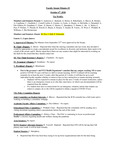 2020 October 6, Faculty Senate Minutes by State University of New York at Cortland