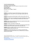 2021 January 22,  Faculty Senate Minutes