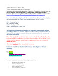 2021 April 6, Faculty Senate Minutes by State University of New York at Cortland