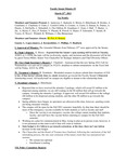 2021 March 23, Faculty Senate Minutes by State University of New York at Cortland