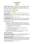 2021 April 6, Faculty Senate Minutes by State University of New York at Cortland