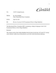 2021 April 20, Faculty Senate Minutes by State University of New York at Cortland