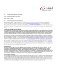2022 April 11, Faculty Senate Minutes by State University of New York at Cortland