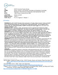 2022 January 20, Faculty Senate Minutes