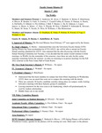 2022 March 1, Faculty Senate Minutes