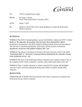2022 March 7, Faculty Senate Minutes
