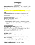 2022 September 20, Faculty Senate Minutes