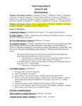 2022 February 25, Faculty Senate Minutes