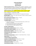 2022 November 8, Faculty Senate Minutes
