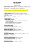 2022 November 8, Faculty Senate Minutes