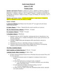 2023 January 31, Faculty Senate Minutes