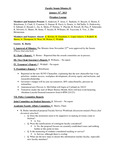 2023 January 31, Faculty Senate Minutes