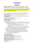2023 April, 18; Faculty Senate Minutes