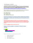 2023 March 23, Faculty Senate Minutes