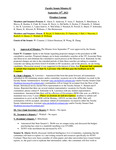 2023 September 19, Faculty Senate Minutes