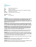 2023 April, 22; Faculty Senate Minutes
