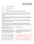 2023 September 8, Faculty Senate Minutes