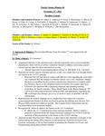2023 November 21, Faculty Senate Minutes