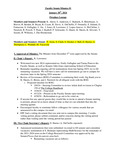 2024 January 30, Faculty Senate Minutes