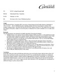 2024 February 16, Faculty Senate Minutes