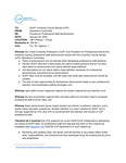 2024 January 20, Faculty Senate Minutes