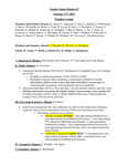 2024 February 27, Faculty Senate Minutes
