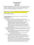 2024 March 19, Faculty Senate Minutes