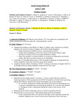 2024 April, 2; Faculty Senate Minutes