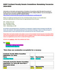 2024 April, 29; Faculty Senate Minutes