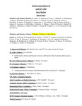 2025 April, 22; Faculty Senate Minutes