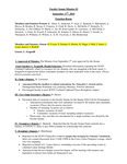 2024 September 17, Faculty Senate Minutes