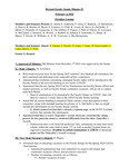 2025 February 4, Faculty Senate Minutes