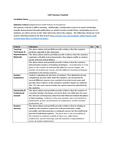 CAET Decision Checklist