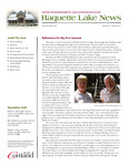 Raquette Lake News, Summer/Fall 2010 by State University of New York College at Cortland