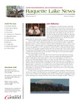 Raquette Lake News, Winter/Spring 2010 by State University of New York College at Cortland