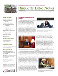 Raquette Lake News, Winter/Spring 2013