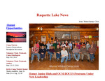 Raquette Lake News, Winter/Spring 2016 by State University of New York College at Cortland