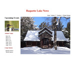 Raquette Lake News, Winter/Spring 2017 by State University of New York College at Cortland