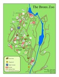 Bronx Zoo Map by Dean Corbin