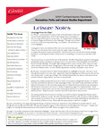 Leisure Notes, Summer-Fall 2011 by State University of New York College at Cortland