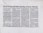 Fitzgerald Hall Grand Re-Opening
