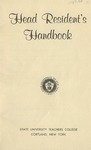 1957-1958 Resident Handbook by State University of New York College at Cortland