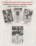 1988-1989 Team Records and Individual Honors by State University of New York College at Cortland