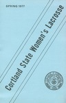 1977 Team Guide, Women's Lacrosse by State University of New York College at Cortland
