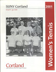 2001 Team Guide, Women's Tennis by State University of New York College at Cortland