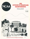 1982 Championship, Wrestling by State University of New York College at Cortland