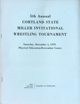 1973 Tournament, Wrestling by State University of New York College at Cortland