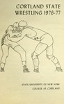 1976-1977 Team Guide, Wrestling by State University of New York College at Cortland